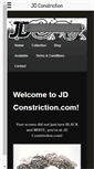 Mobile Screenshot of jdconstriction.com